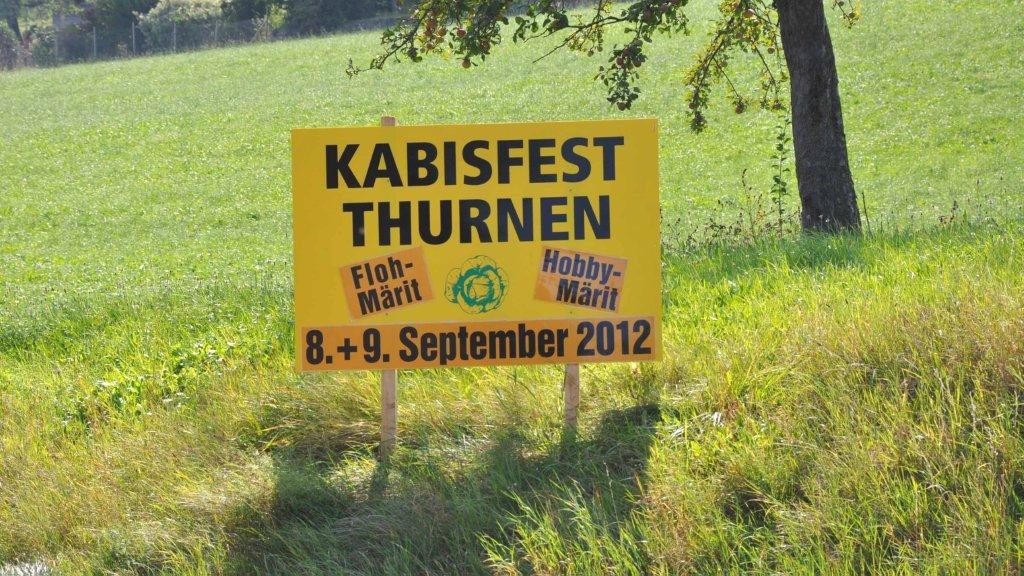 Kabisfest Thurnen 8.+9. September 2012 mit Flohmarkt und Hobbymarkt